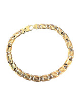  10kt Two Tone Gold Bracelet