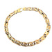  10kt Two Tone Gold Bracelet