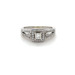  10kt White Gold 0.50ctw Natural Diamond Engagement Ring