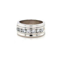 1.05ctw 14kt White Gold Diamond Band