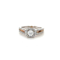  14kt White Gold 0.55ctw Natural Diamond Ring