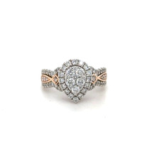  14kt White Gold 1.00ctw Natural Diamond Ring