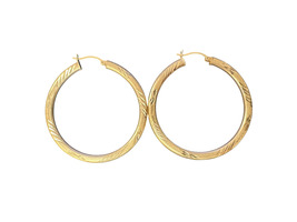  14kt Yellow Gold Hoop Earrings