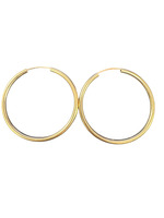  14kt Yellow Gold Hoop Earrings