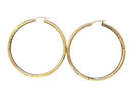  14kt Yellow Gold Hoop Earrings