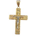  14kt Yellow Gold Crucifix 