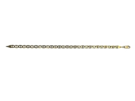  10kt Yellow Gold Anchor Mariner Bracelet