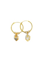  22kt Yellow Gold Ladies Hoop Earrings