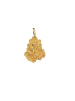  14kt Yellow Gold Nugget Pendant