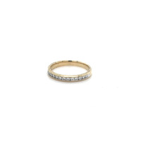  14kt Yellow Gold Diamond Band