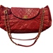 Chanel Iridescent Chic Accordion Bag Red