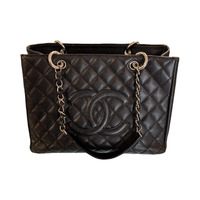 Chanel Caviar Quilted Grand Shopping Tote