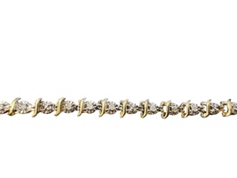  10kt Yellow Gold 0.24ctw Diamond Tennis Bracelet