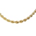  10kt Yellow Gold Solid Rope Chain