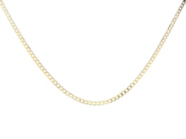  24" 10kt Yellow Gold Curb Chain