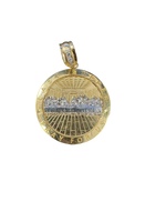  10kt Yellow Gold "Last Supper" Pendant