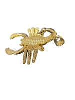  10kt Yellow Gold Scorpion Pendant