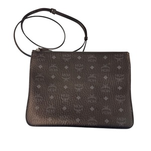 MCM Visetos Coated Canvas Clutch