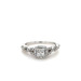  14kt White Gold 0.20ctw Natural Diamond Ring