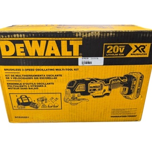 Dewalt Brushless 3 Speed Oscillating Tool Kit DCS356D1