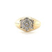  14kt Yellow Gold and Natural Diamond Ring