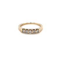  14kt Yellow Gold Diamond Band