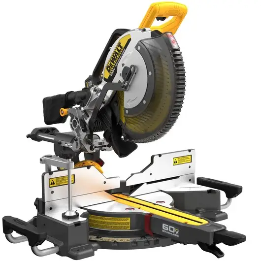 DeWalt 60V FlexVolt 12" Double Bevel Sliding Miter Saw (Bare Tool) DCS781B