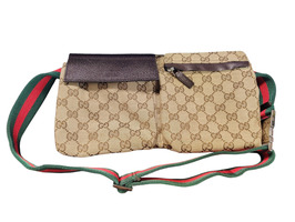 Gucci GG Monogram Double Pocket Belt