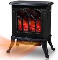 Intertek Lifeplus Stove Style Fireplace Heater